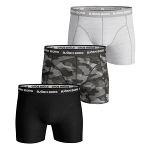 3-pack Herrunderkläder i bomull med stretch, mjuka vardagsshorts