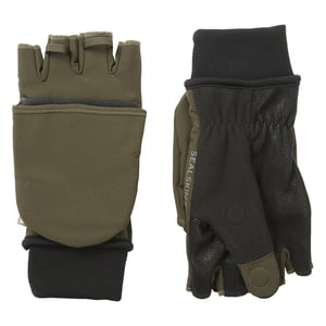 Windproof Cold Weather Convertible Mittens for Men and Women