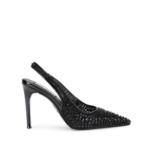 Reyes Embellished Black Heels