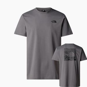 The North Face Men’s Short Sleeve Redbox Celebration T-Shirt in Grey