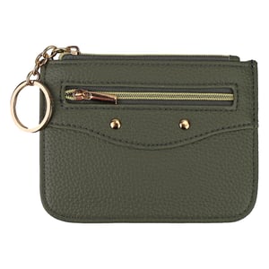 Kvinno Faux Läder Kortfodral Slim Plånbok Med Flera Kortfack Kompakt Design