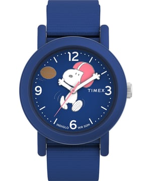 Timex Peanuts Originals Camper Unisex's Blue Watch TW2W48500