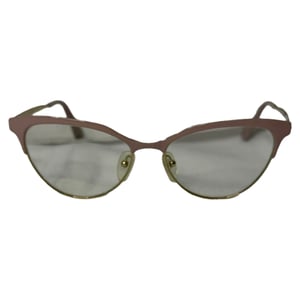 Prada 55S 52-16-140 Eyeglasses in Pink Metal