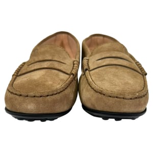 Tod's City Gommino Loafers in Bruin Suède