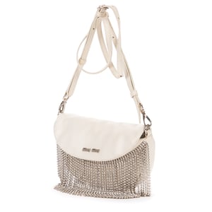 Crystal Fringed Crossbody   schoudertas