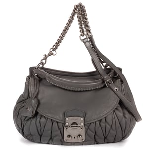 Coffer Flap Hobo Shoulder Bag