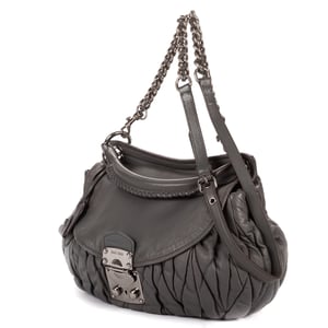 Coffer Flap Hobo Shoulder Bag