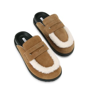 Suede Tomlin Brown Mules