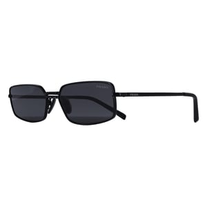 Prada Rectangle Womens Black Dark Grey PRA60S