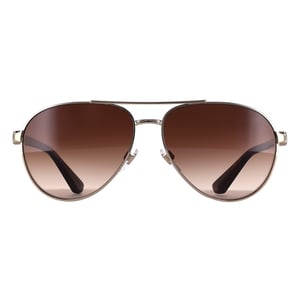 Burberry Aviator Mens Light Gold Brown Gradient BE3167