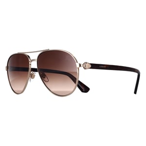Burberry Aviator Mens Light Gold Brown Gradient BE3167