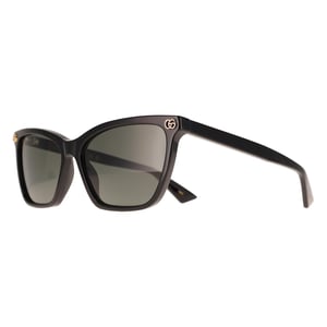 Gucci Cat Eye Womens Black Grey GG2111S