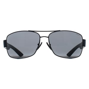 Prada Sport Rectangle Mens Black Dark Grey PSB52S