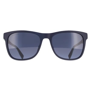 Lacoste Rectangle Mens Matte Blue Solid Blue L6031S
