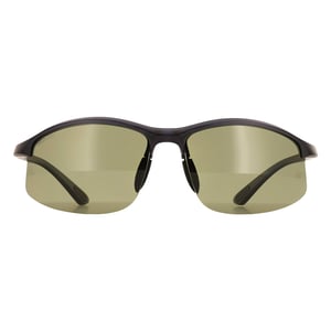 Serengeti Wrap Unisex Matte Crystal Black Saturn Polarized 555nm Green Winslow 2.0