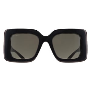 Gucci Square Womens Black Grey GG2025S