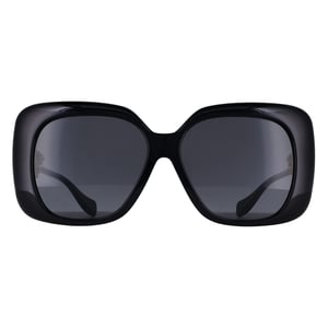 Versace Square Womens Black Dark Grey VE4499U