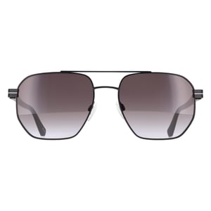 Calvin Klein Aviator Mens Matte Black Grey Gradient CKJ22204S