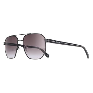 Calvin Klein Aviator Mens Matte Black Grey Gradient CKJ22204S