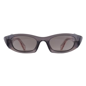 Prada Oval Womens Grey Dark Grey PRB16S