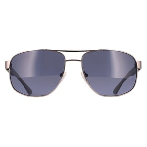 Calvin Klein Aviator Mens Shiny Gunmetal Blue CK20319S