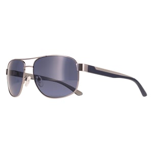 Calvin Klein Aviator Mens Shiny Gunmetal Blue CK20319S