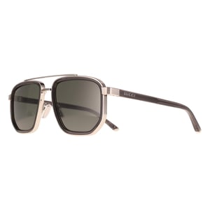 Gucci Aviator Mens Silver Grey Grey GG2073S