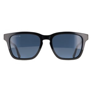 Lacoste Rectangle Mens Black Solid Blue L987S