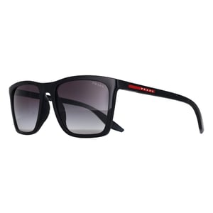 Prada Sport Rectangle Mens Black Grey Gradient PSB08S
