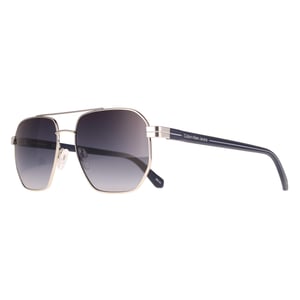 Calvin Klein Aviator Mens Silver Blue Gradient CKJ22204S