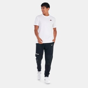 Nike White Black Sportswear Club T Shirt