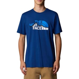 The North Face Mens Blue Mountain Line T-Shirt
