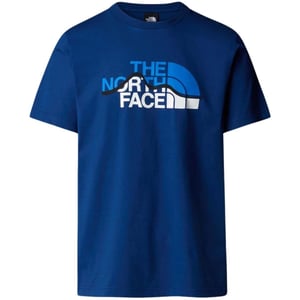 The North Face Mens Blue Mountain Line T-Shirt