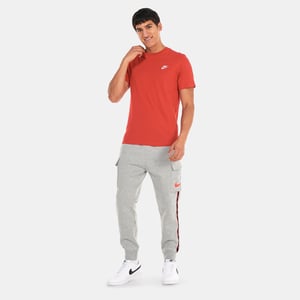 Nike Red White Sportswear Club T Shirt