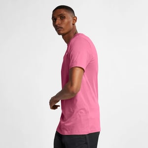 Nike Dark Pink Sportswear Club T Shirt