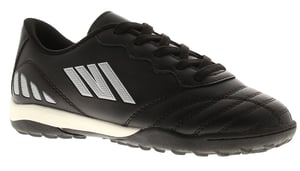 Turf 90 Boys Trainers Football Astro Turf Boots Declan Lace Up black