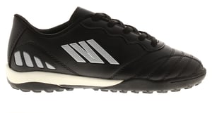 Turf 90 Boys Trainers Football Astro Turf Boots Declan Lace Up black