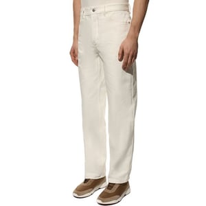 Jil Sander Vita Bomullsjeans Denim