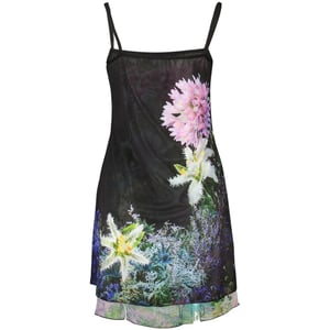 Desigual Svart Polyester Klänning för Damer