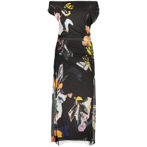 Desigual Zwarte Viscose Damesjurk