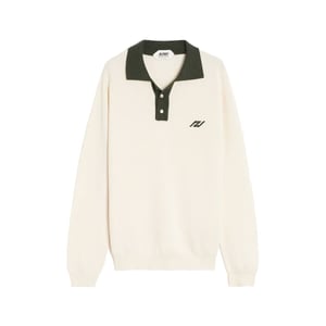 Autry Beige Katoenen Poloshirt