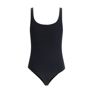 Wolford Zwarte Katoenen Bodysuit
