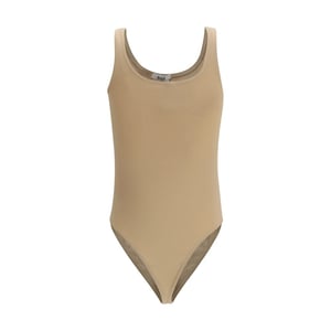 Wolford Beige Katoenen Bodysuit