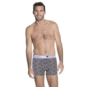 Champion Grijze Katoenen Boxers