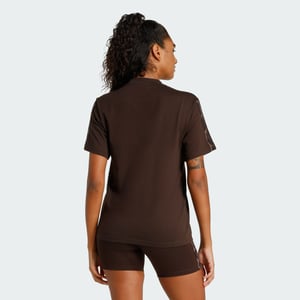 Seasonal Essentials Leopard Print T-Shirt with 3-Stripes