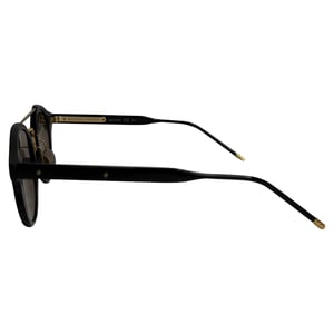 Bottega Veneta Round Tinted Sunglasses in Black Acetate