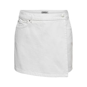 Only onlellie reg dnm skort tai 15371840 white denim