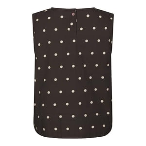 Neo Noir polly dot top 169334 676 dark brown