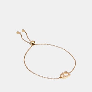 Pave Signature Slider Bracelet