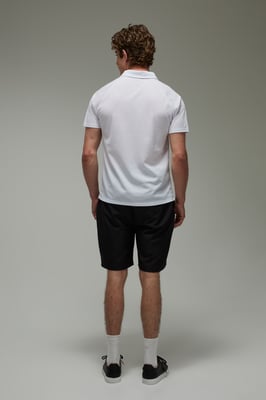 Active Regular Fit Pintuck Golf 8.5inch Shorts